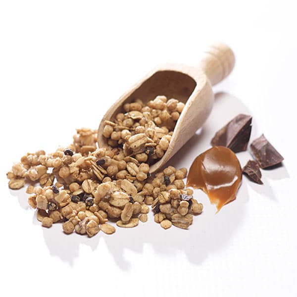 Healthy cereals caramel chocolate granola (7/box)