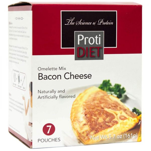 Omelette protéinée fromage bacon (7/sachets)