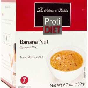 ProtiDiet Protein oatmeal banana and nuts