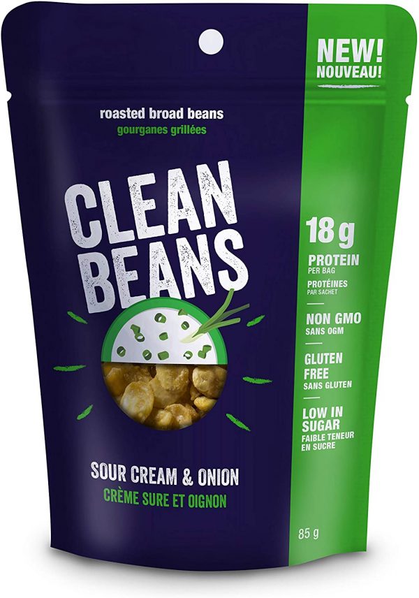 Clean Beans Sour cream and onion (6 bags)