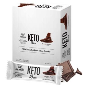 Barres protéinées Keto "Genius Gourmet" Chocolat crémeux
