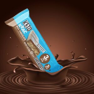 Krac Keto Milk Chocolate Protein Bars (1bar)