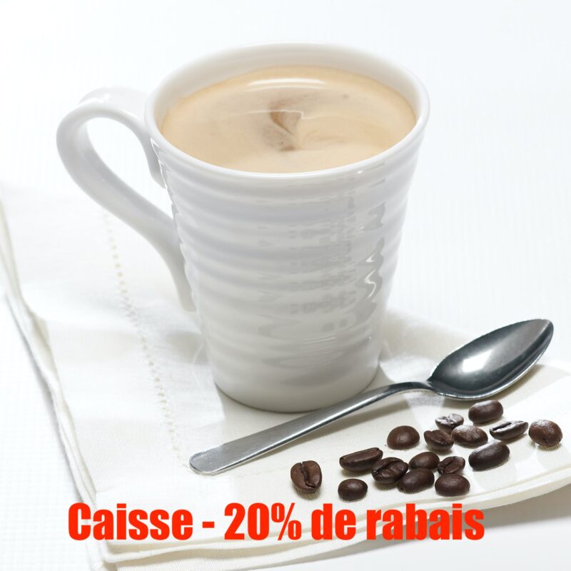 Tasse à café avec cappucino