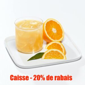 Fizzique - eau protéinée pétillante: Orange et mangue