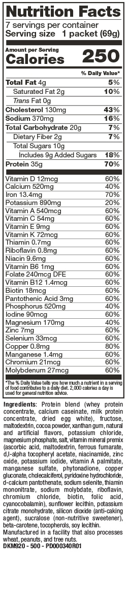 Substituts de repas VHP Chocolat – Image 2