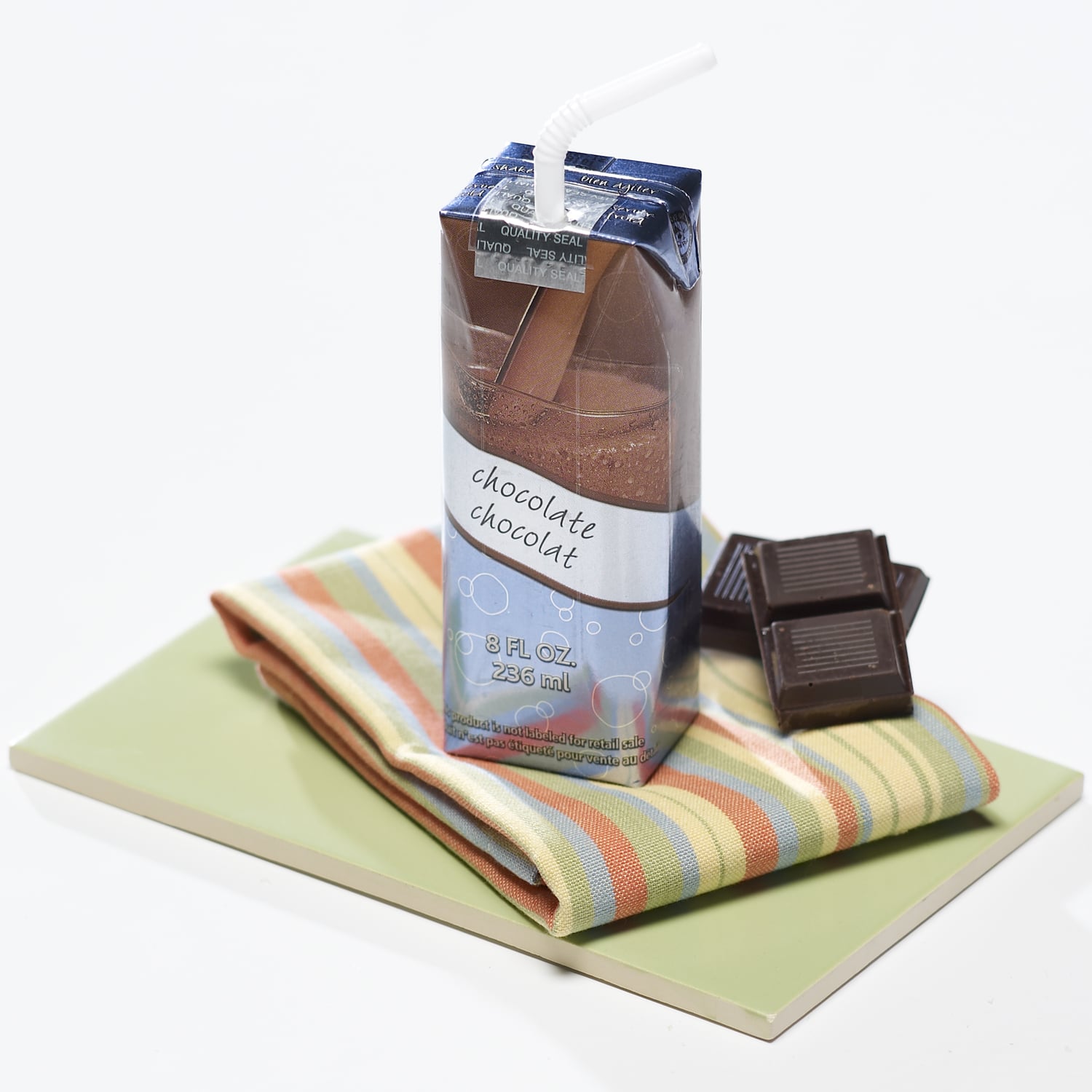 Boisson chocolat protéinée