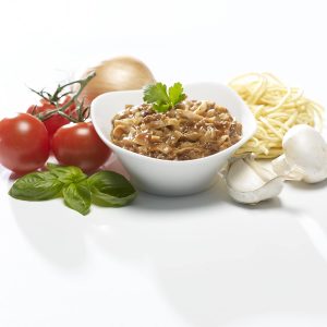 Repas santé spaghetti bolognaise