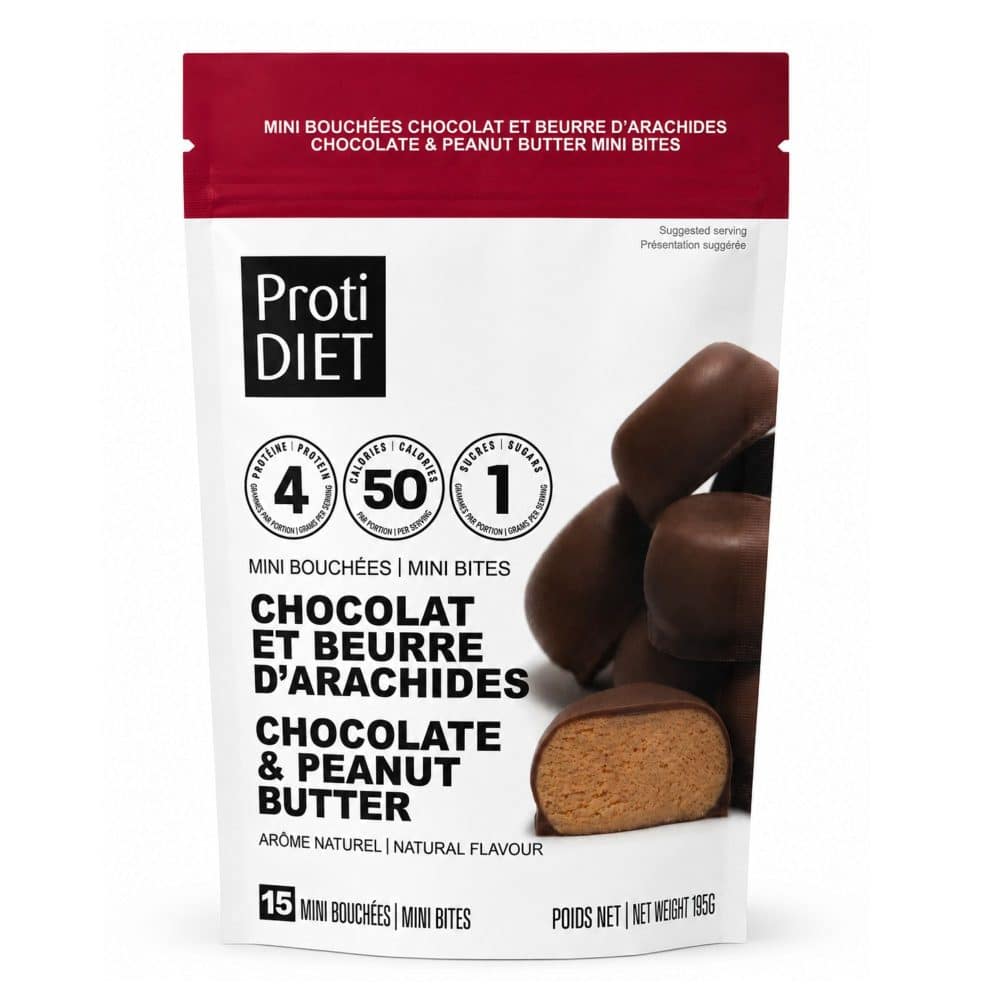 Mini Bouchée Choco-Beurre Arachides Protidiet Mini Bouchée Choco-Beurre d'Arachides Protidiet