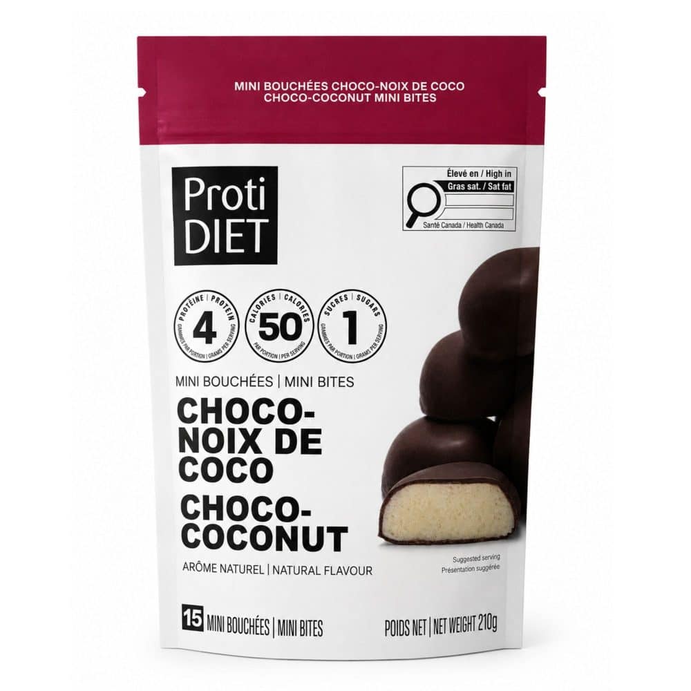 Mini Bouchée Choco-Noix de Coco Protidiet Mini Bouchée Choco-Noix de Coco Protidiet